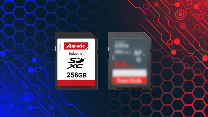 工業(yè)SD卡與民用級別SD卡的區(qū)別