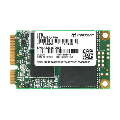 transcend/創見mSATA MSA470A & MSA470A-I