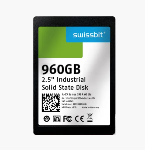 Swissbit  工業2.5寸SATA固態硬盤XX-60 / X-66 / X-600